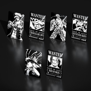 [Thẻ Nhôm] One Piece - Lệnh truy nã