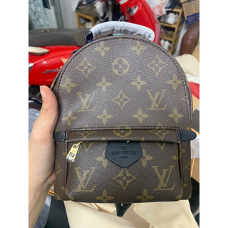 Balo lv back pack mini brown size 20cm