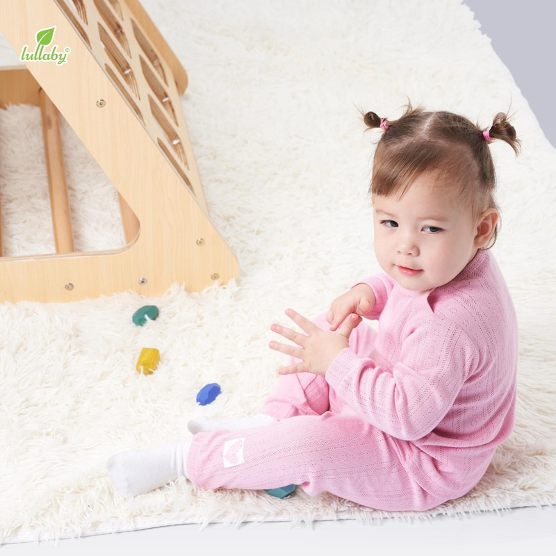 Bộ dài tay bé trai/ gái cotton bamboo Lullaby NH262V  2023