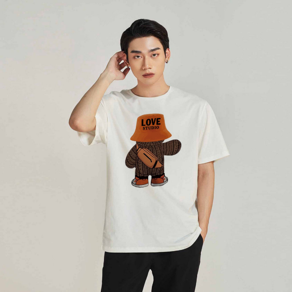 Áo Đôi In Gấu Form Unisex Nam Nữ In Gấu Nâu, In 5D Mềm Mịn Dày Dặn Áo Croptop Baby Tee NaKaShop