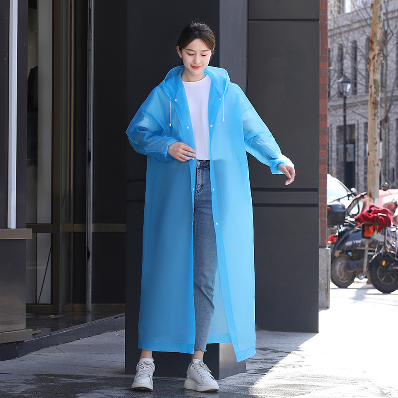 Áo mưa thời trang nút bấm