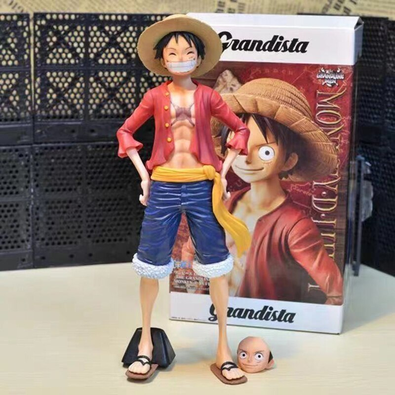 MH16 - Mô Hình Cao Cấp Monkey D Luffy Grandista Cao 30cm - Mô Hình One Piece