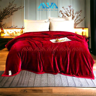 CHĂN TUYẾT NHUNG Muji (loại 1) siêu mền mịn, CHĂN NHUNG AMARI MỎNG NHẸ THOÁNG MÁT