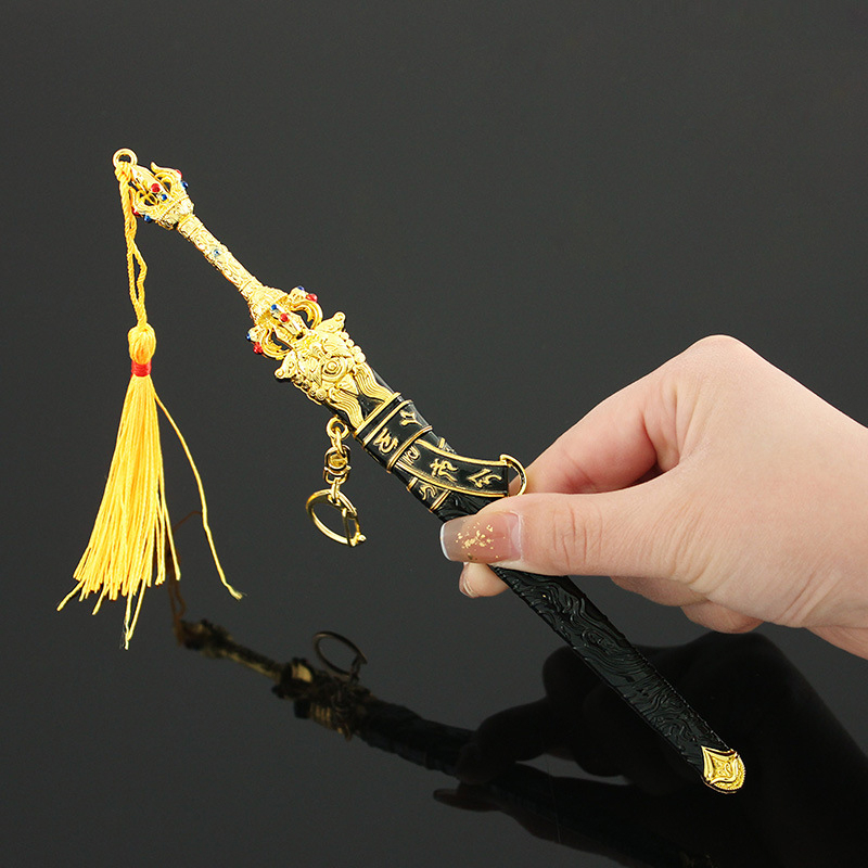 Mô hình Trấn Ma Xích dài 22cm bằng Kim Loại Cao Cấp Siêu Đẹp mô hình Naraka Blade Point trưng bày trang trí