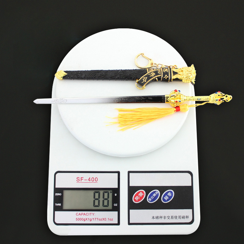 Mô hình Trấn Ma Xích dài 22cm bằng Kim Loại Cao Cấp Siêu Đẹp mô hình Naraka Blade Point trưng bày trang trí