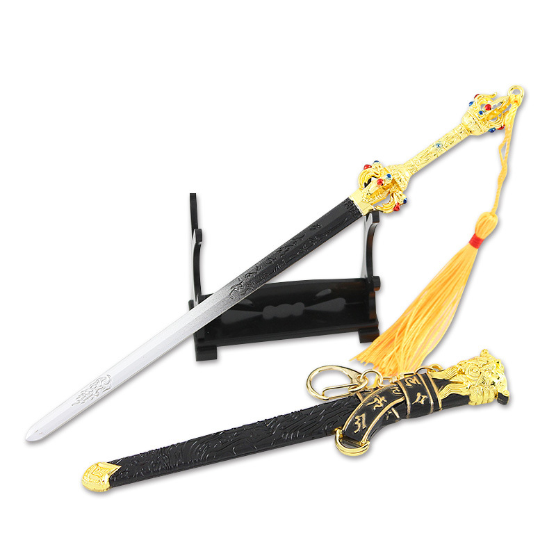 Mô hình Trấn Ma Xích dài 22cm bằng Kim Loại Cao Cấp Siêu Đẹp mô hình Naraka Blade Point trưng bày trang trí