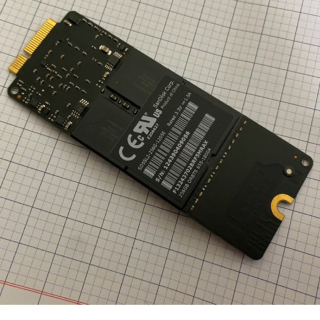 Ổ cứng SSD lắp cho Mac.Book Pro Re.tina A1425 tháo máy