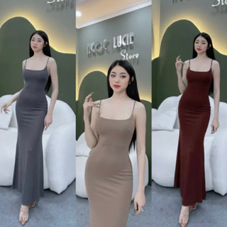 D420 - Đầm Body Đuôi Cá Basic Ngọc Lucie Store
