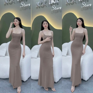 D420 - Đầm Body Đuôi Cá Basic Ngọc Lucie Store