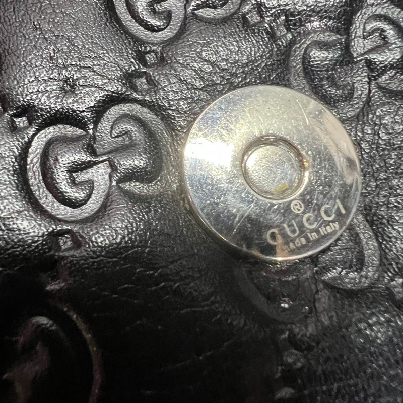 Túi si nhật Gu chì da thật