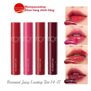 (MÀU 14,15,16,17) Son Tint Bóng ROMAND Juicy Lasting Tint- SPARKLING JUICY