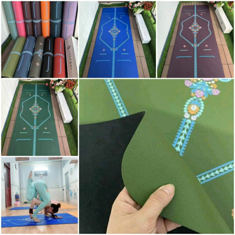 Thảm cao su clove xơ dừa cao cấp bề mặt nhám siêu bám dính thảm dày 5 ly kèm túi.