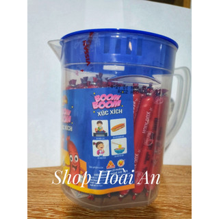 Xúc xích boom boom ca nhựa