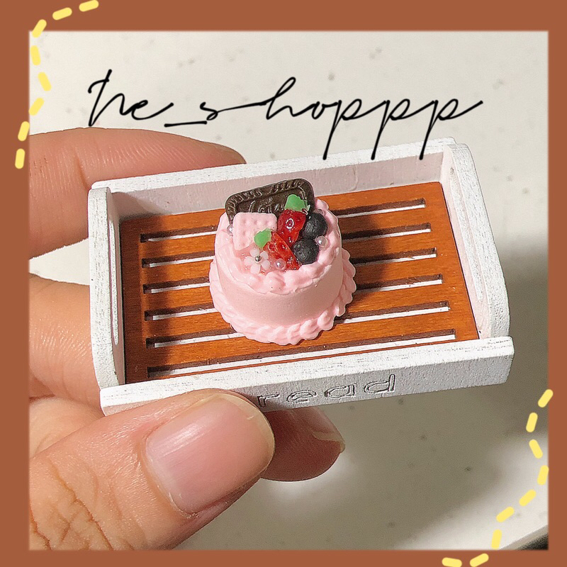 Mô hình bánh kem cỡ nhỏ mini