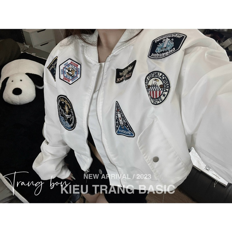 Áo Khoác Bomber Hình Stcker L1