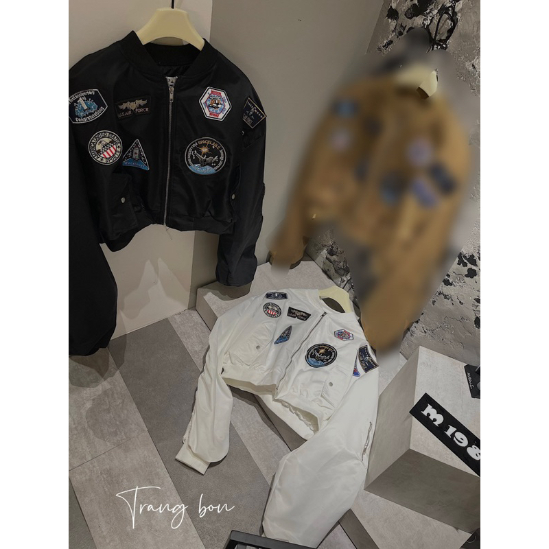 Áo Khoác Bomber Hình Stcker L1