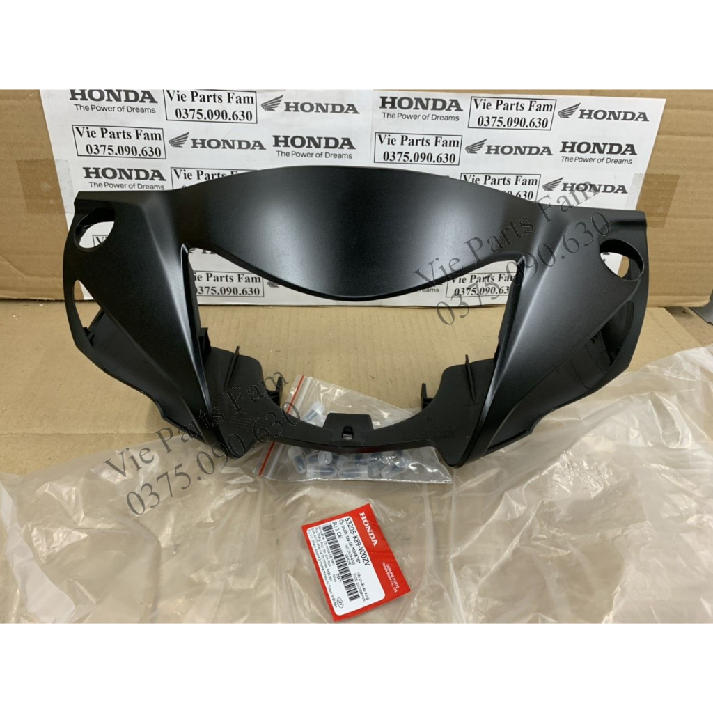 Nắp trước tay lái/ Ốp đầu trước Wave A 110, Wave anpha 110  đủ màu, hàng chính hãng Honda