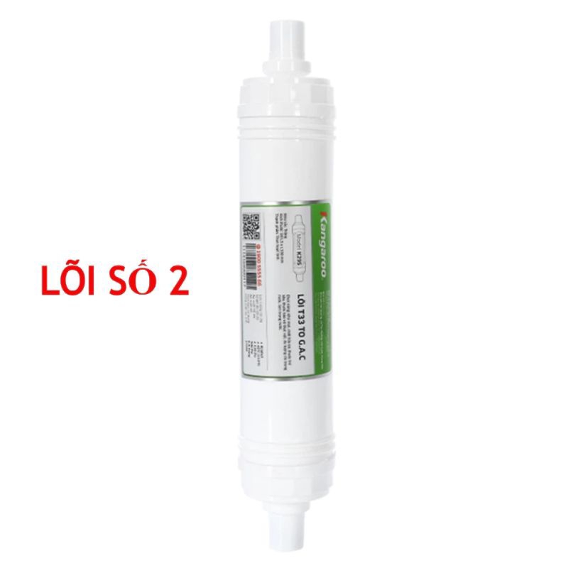 Bộ Lõi Lọc Nước Đúc 123 Kangaroo - Model Dùng : KG100HK, KA10A4, KG10A5, KG100ES