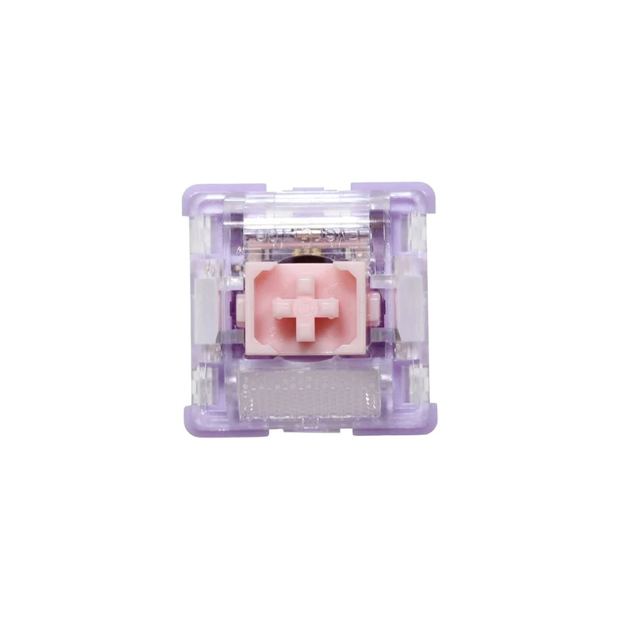 Công tắc bàn phím cơ Switch Everglide Wild Pansy V2 - TACTILE 5 pin | Long spring 48g