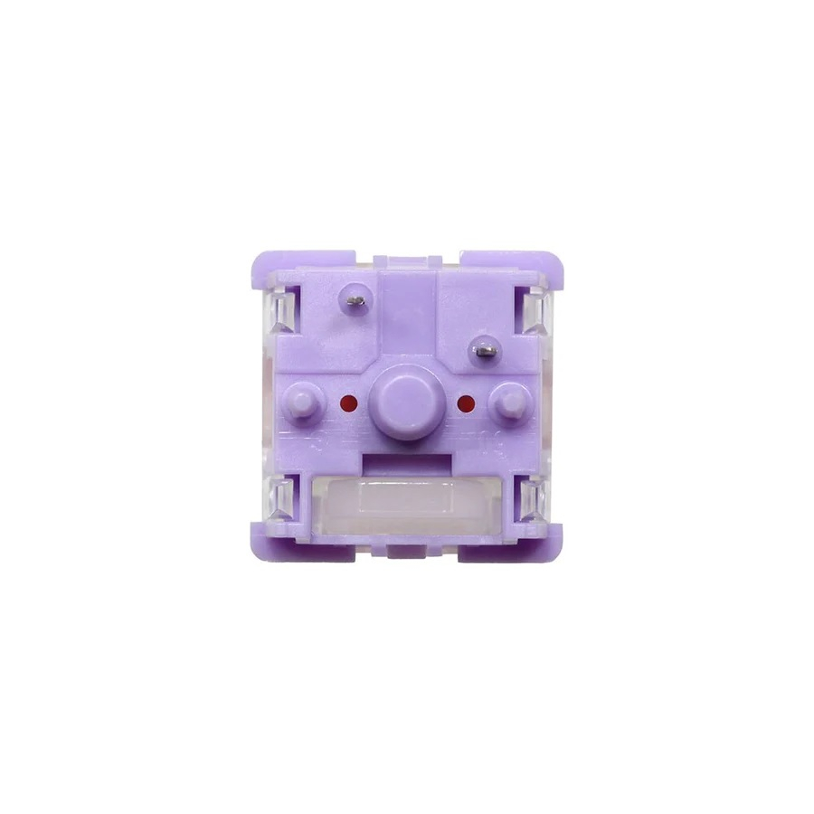 Công tắc bàn phím cơ Switch Everglide Wild Pansy V2 - TACTILE 5 pin | Long spring 48g