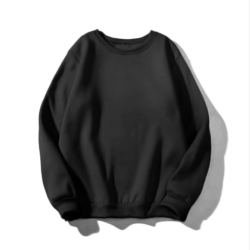 ÁO Hoodie SWEATER TRƠN UNISEX NAM NỮ Nỉ Bông Dày Dặn 2023