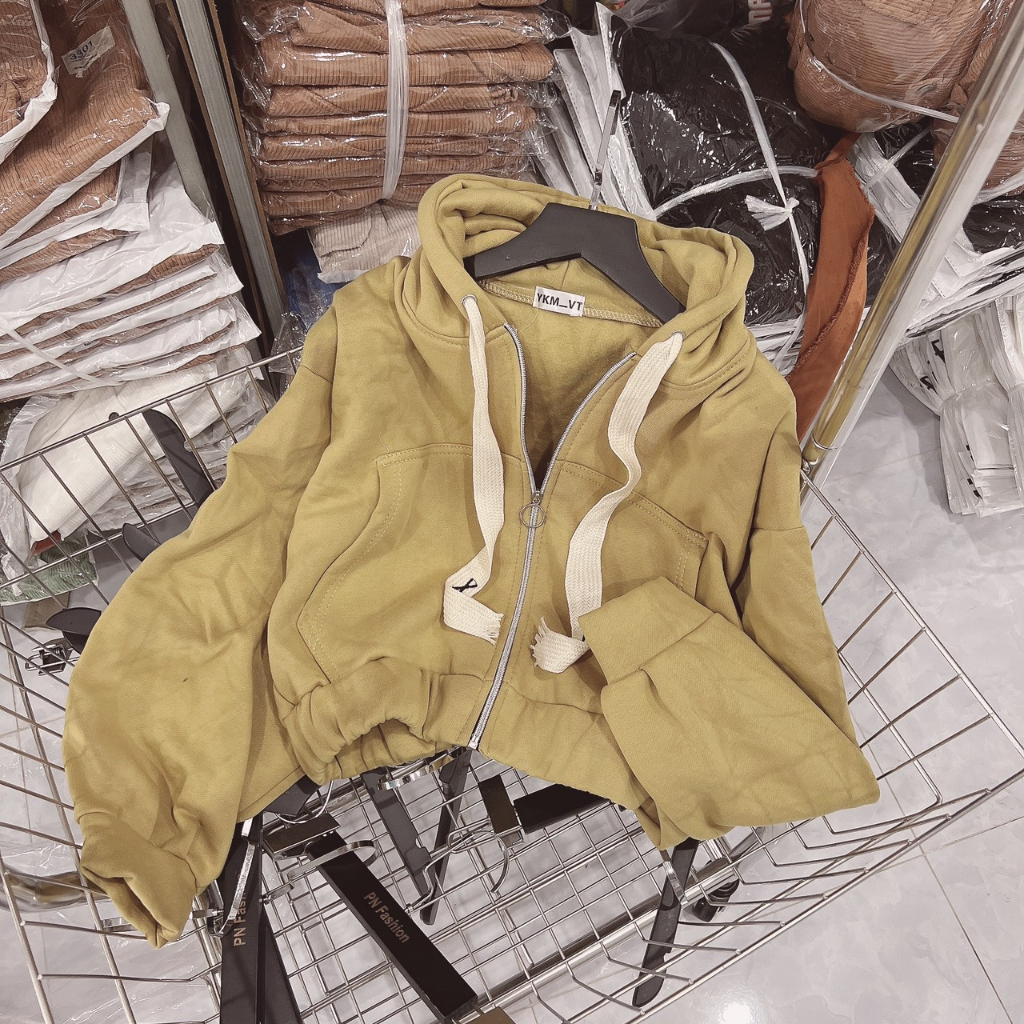 Áo khoác nỉ bassi nhều màu có nón chất dày đẹp dây nón bản to