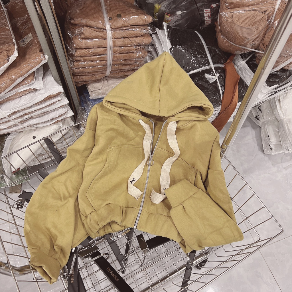 Áo khoác nỉ bassi nhều màu có nón chất dày đẹp dây nón bản to