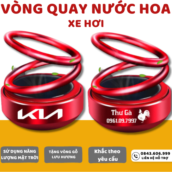 Nước hoa ô tô, Vòng Quay hương thơm khắc theo yêu cầu