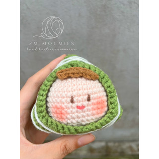 móc khoá len MOCHI BÁNH Ú - handmade (hàng đặt trước)