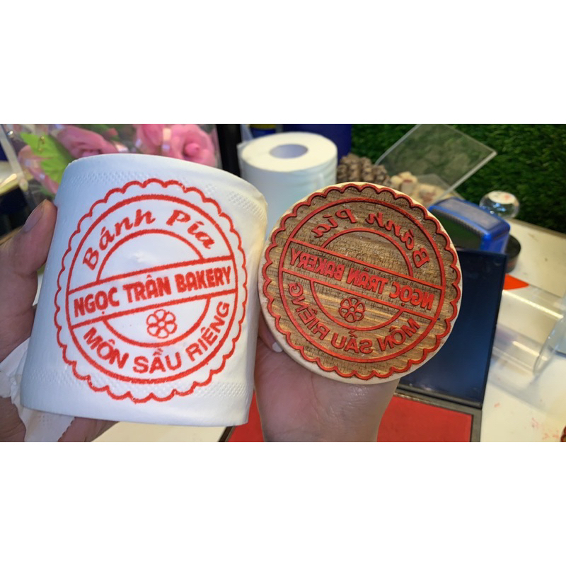 Mộc bánh Pía size khổng lồ 8 -9 - 10-11 -12cm