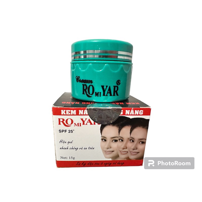 Kem Nám - Chống Nắng Romiyar Xanh
