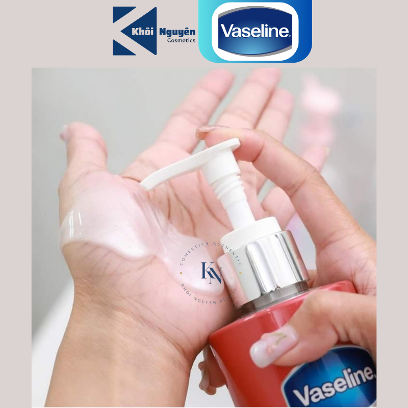 Sữa Tắm Kích Trắng Vaseline Body Wash GlutaGlow 10X 425ml