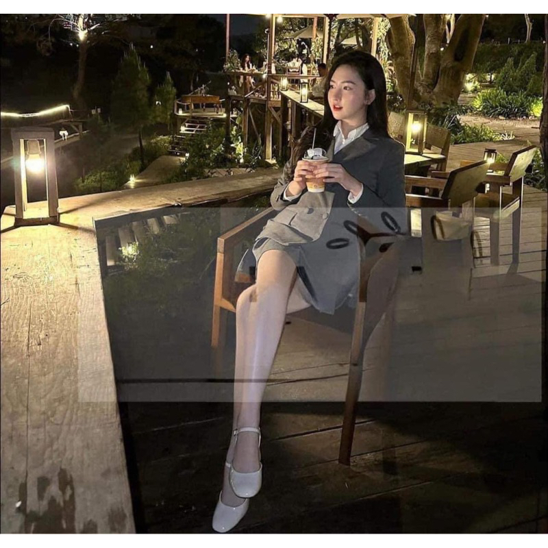 Giày Za.ra gót vuông mũi tròn fom bale full box tag xịn xò