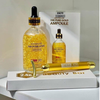 [1 SÉT] SERUM TINH CHẤT 24K PURE GOLD AMPOULE THERA LADY 100ml
