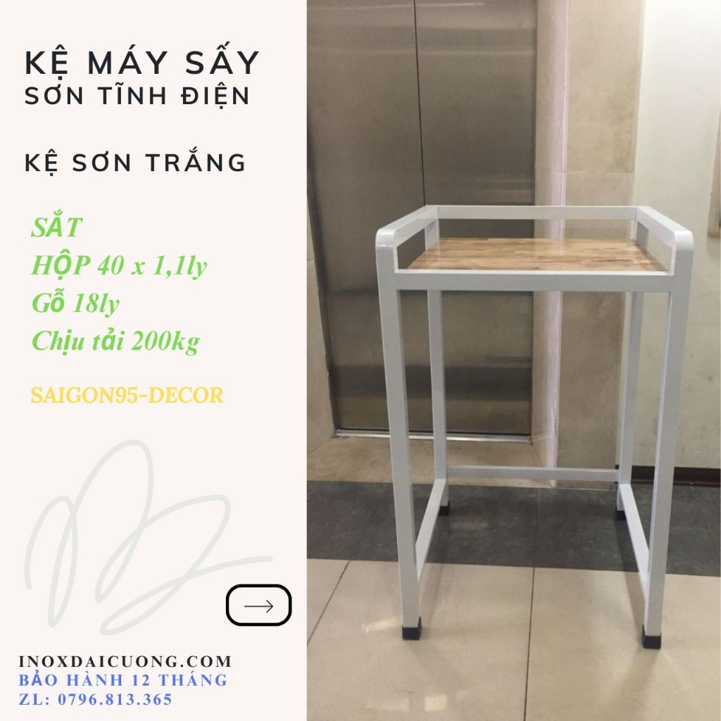 (GIAO FREE SHIP TPHCM) giá/ kệ máy sấy - máy giặt chống rung tốt DC011