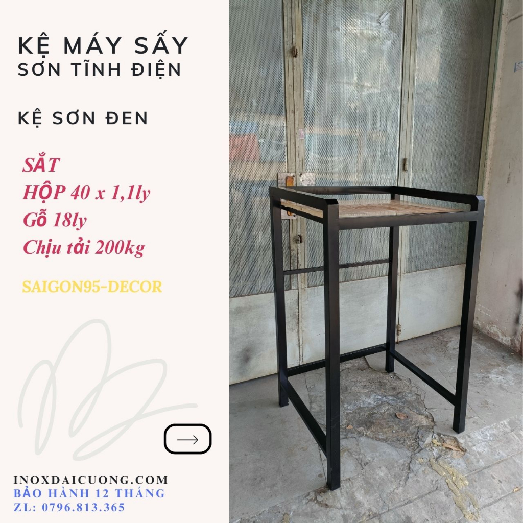 (GIAO FREE SHIP TPHCM) giá/ kệ máy sấy - máy giặt chống rung tốt DC011