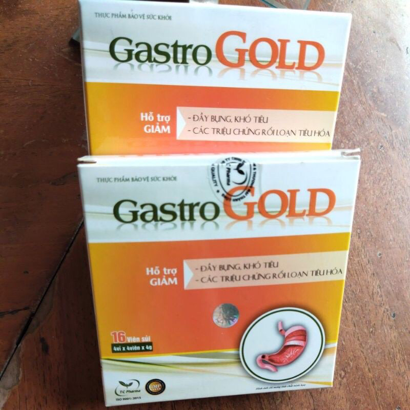 Viên Sủi ăn không tiêu, đầy hơi, đầy bụng - GASTRO GOLD