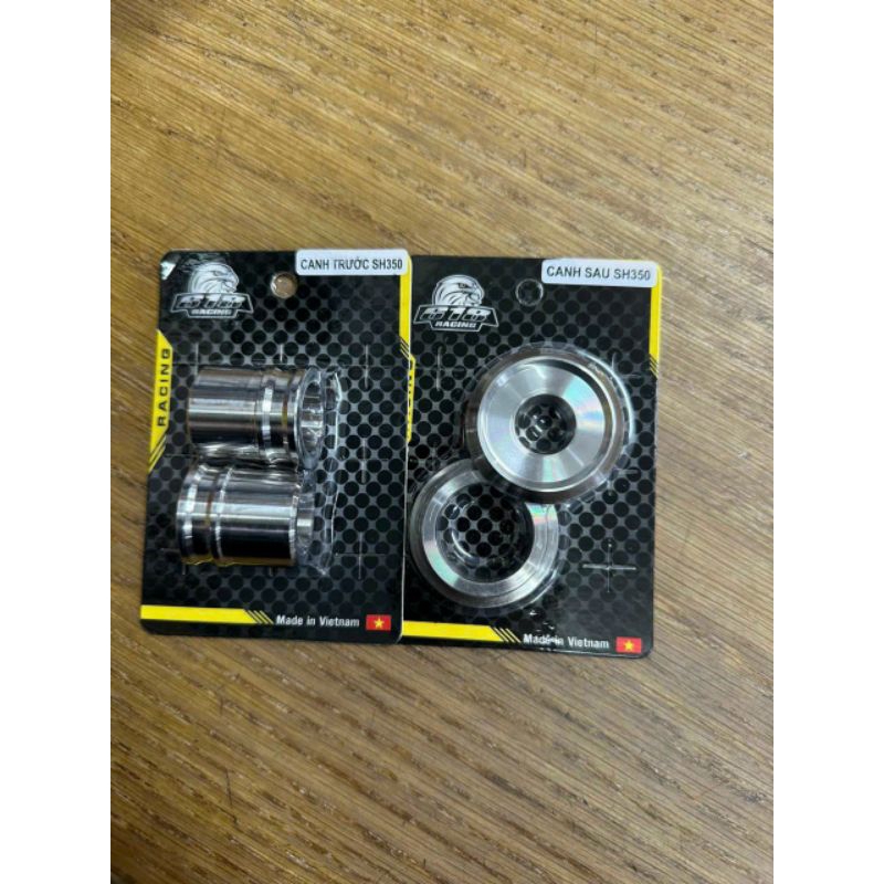 Canh bánh inox304 xe Sh 350i trước & sau