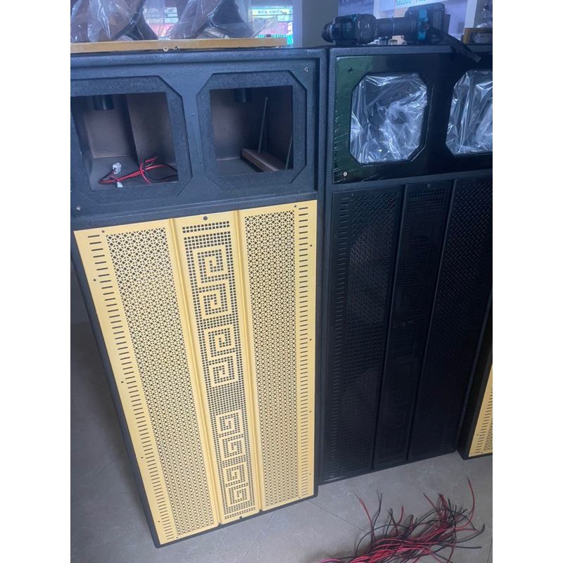 VỎ THÙNG LOA KÉO 2 BASS 40 2TREB
