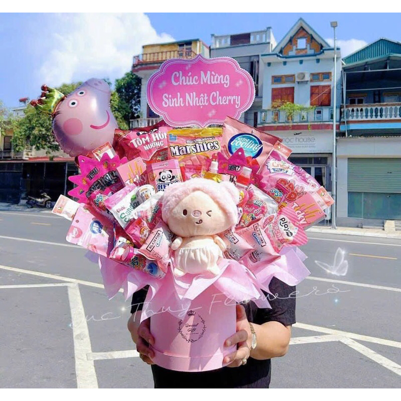 SET 3 HỘP GIẤY CẮM HOA SIZE 21