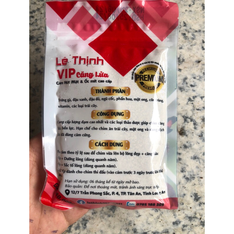 Cám VIP Hút Mật Lê Thịnh -100g