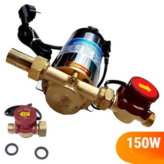 Máy bơm tăng áp cho máy giặt, nóng lạnh, tưới cây có rờ nhe