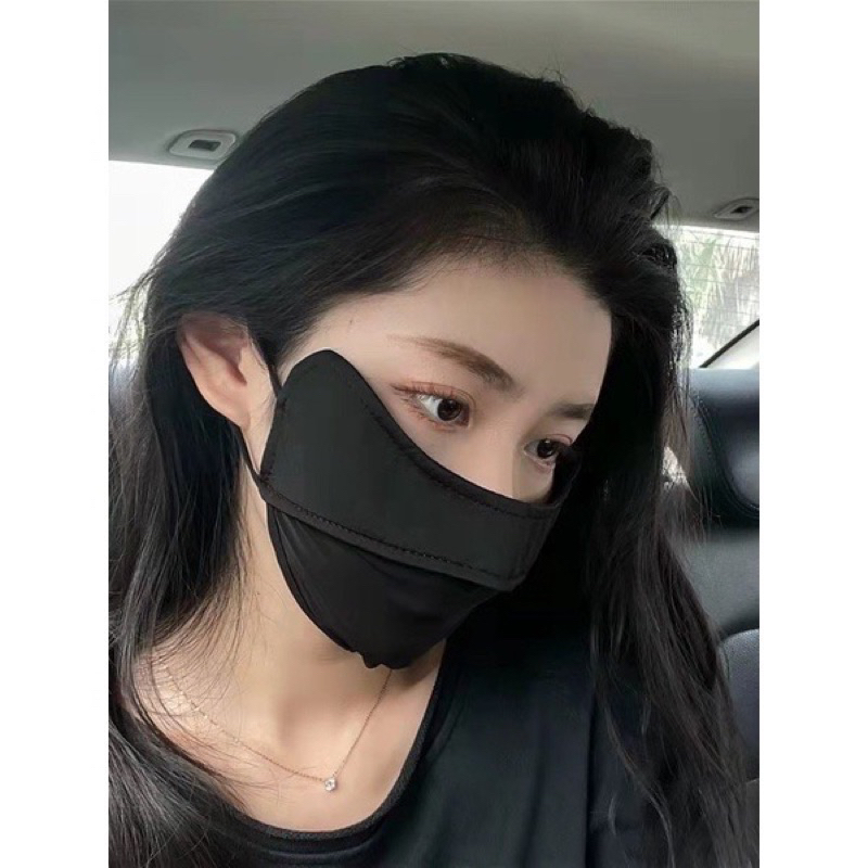 KHẨU TRANG THUN LẠNH CHỐNG NẮNG,KO NGỘP, KO ĐAU TAI,CÓ LÓT THUN LƯỚI THOÁNG CHẤT LƯỢNG