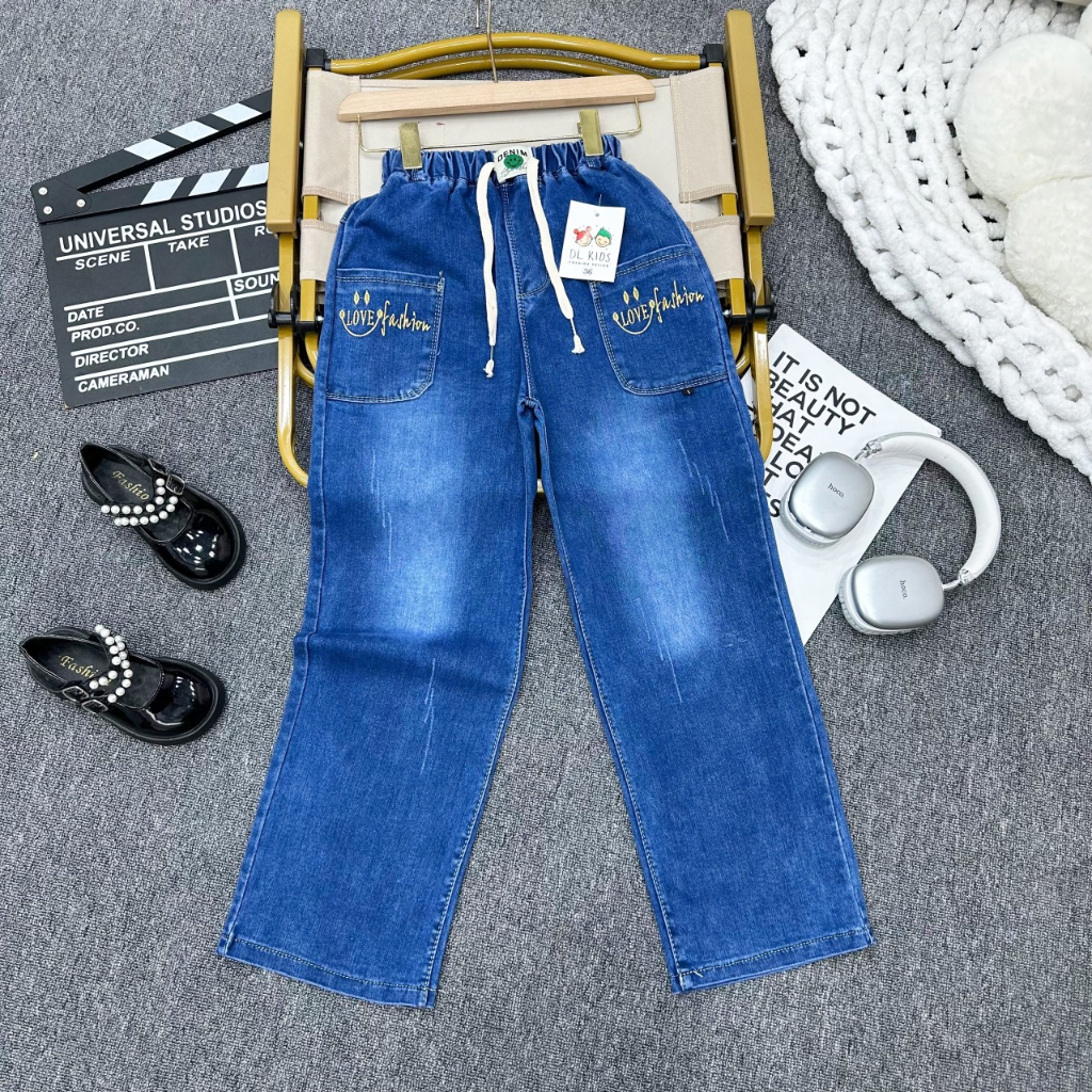 Quần Jean xuông bé gái đại cồ cao cấp