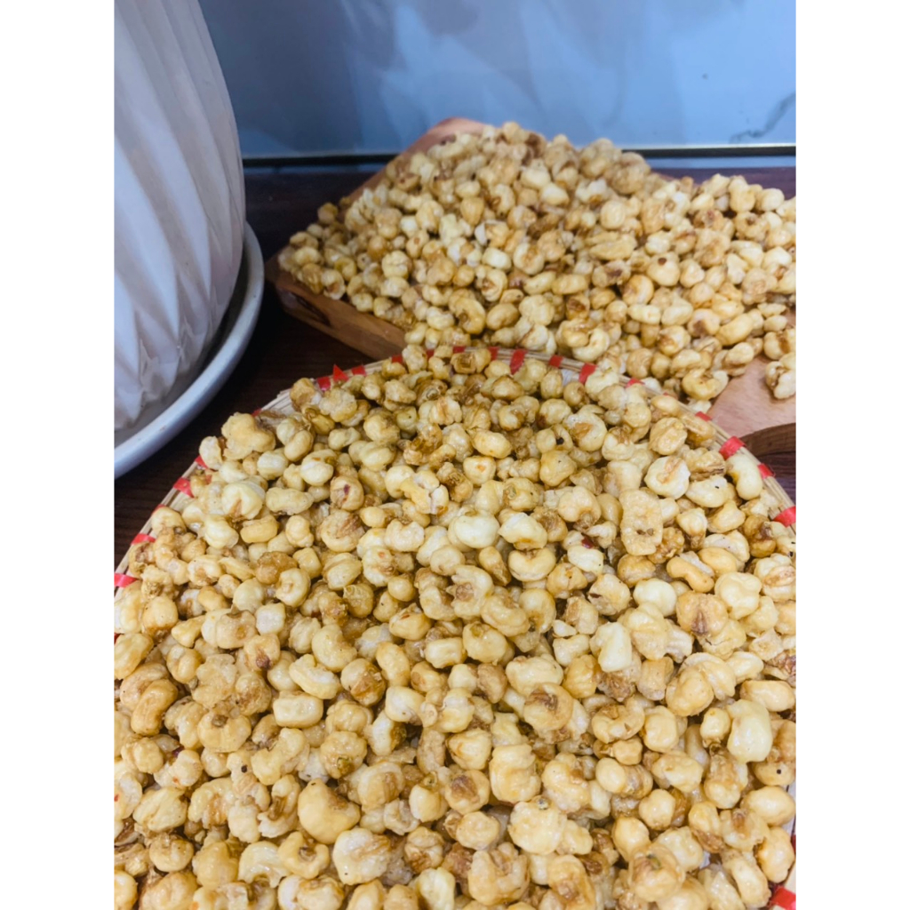 Đồ Ăn Vặt - 1KG Ngô Nếp Sấy Giòn Thơm Ngon Tuyệt Đỉnh - HULA FOOD