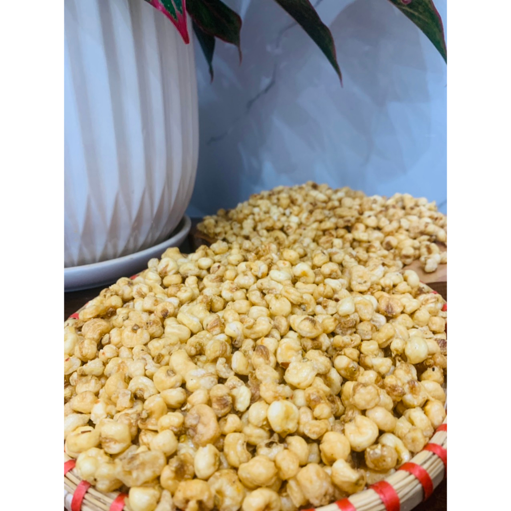 Đồ Ăn Vặt - 1KG Ngô Nếp Sấy Giòn Thơm Ngon Tuyệt Đỉnh - HULA FOOD