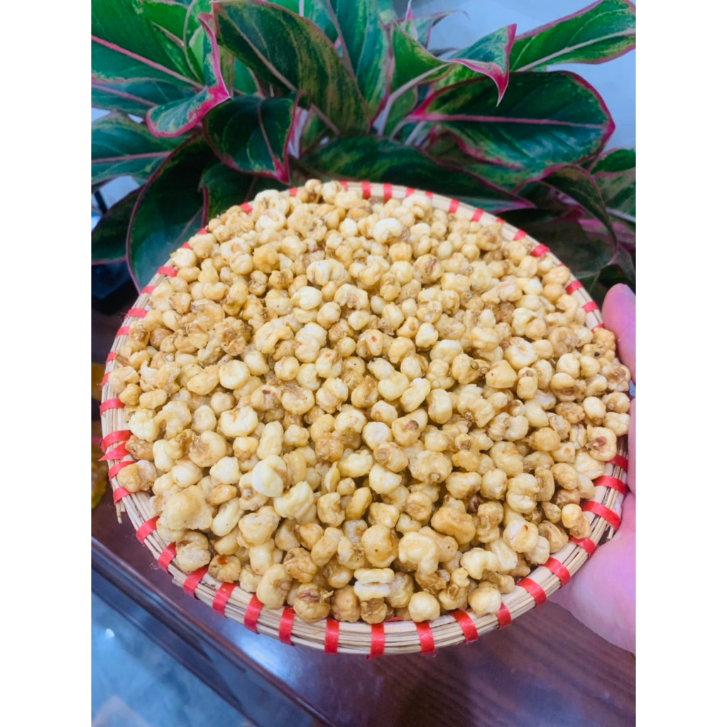 Đồ Ăn Vặt - 1KG Ngô Nếp Sấy Giòn Thơm Ngon Tuyệt Đỉnh - HULA FOOD