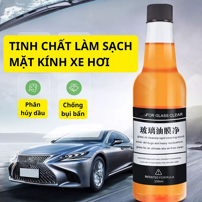 Chai Vệ Sinh Kính Xe Ô Tô Chuyên Dụng