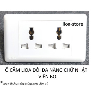 Ổ CẮM (ĐƠN VÀ ĐÔI ) ĐA NĂNG LiOA