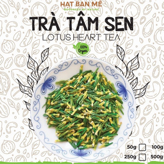 Trà tâm sen sấy khô loại 1 đẹp thượng hạng - giúp ngủ ngon, thanh nhiệt